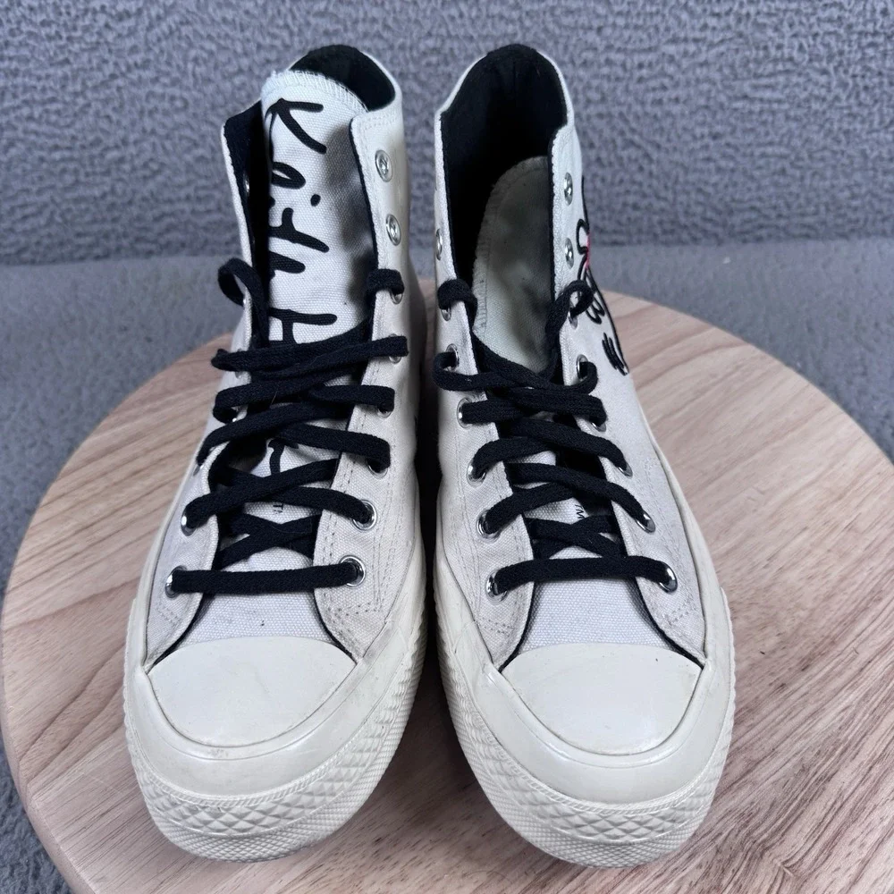 Converse Chuck Taylor All-Star 70 Hi X Keith Haring Egret US Mens 9 Womens 11